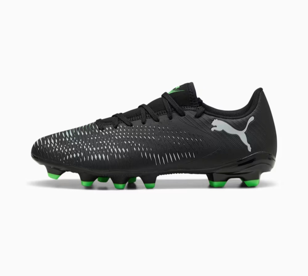 Puma Future 8 Play FG/AG - BLACK/SILVER/FLUO-GREEN