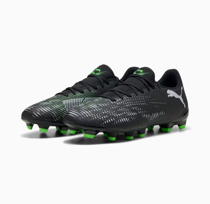 Puma Future 8 Play FG/AG - BLACK/SILVER/FLUO-GREEN