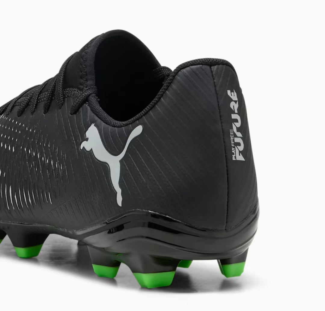 Puma Future 8 Play FG/AG - BLACK/SILVER/FLUO-GREEN