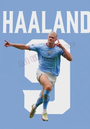 Haaland Canvas Poster 90X60cm