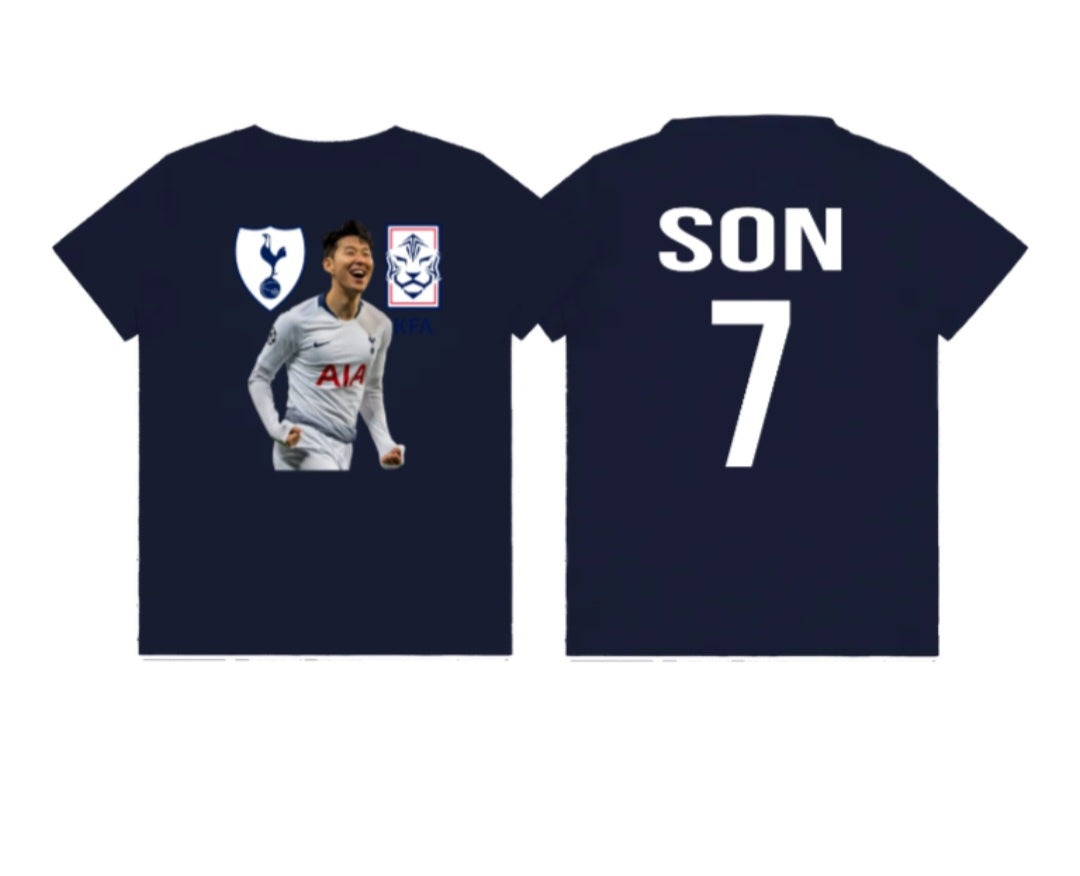 Son 7  Tottenham printed t-shirt