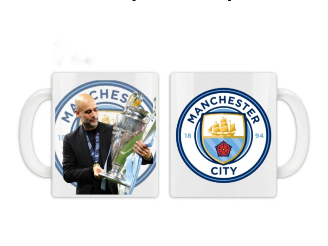 Pep Guardiola Manchester city mug