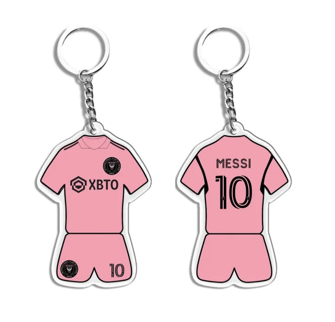 Messi miami kit keyring