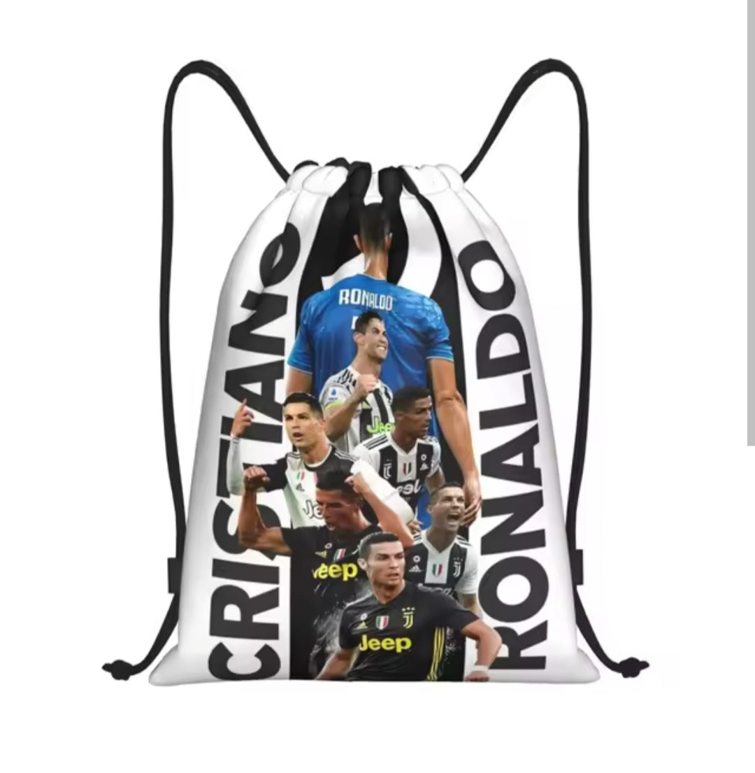 Ronaldo Juventus Drawstring Bag