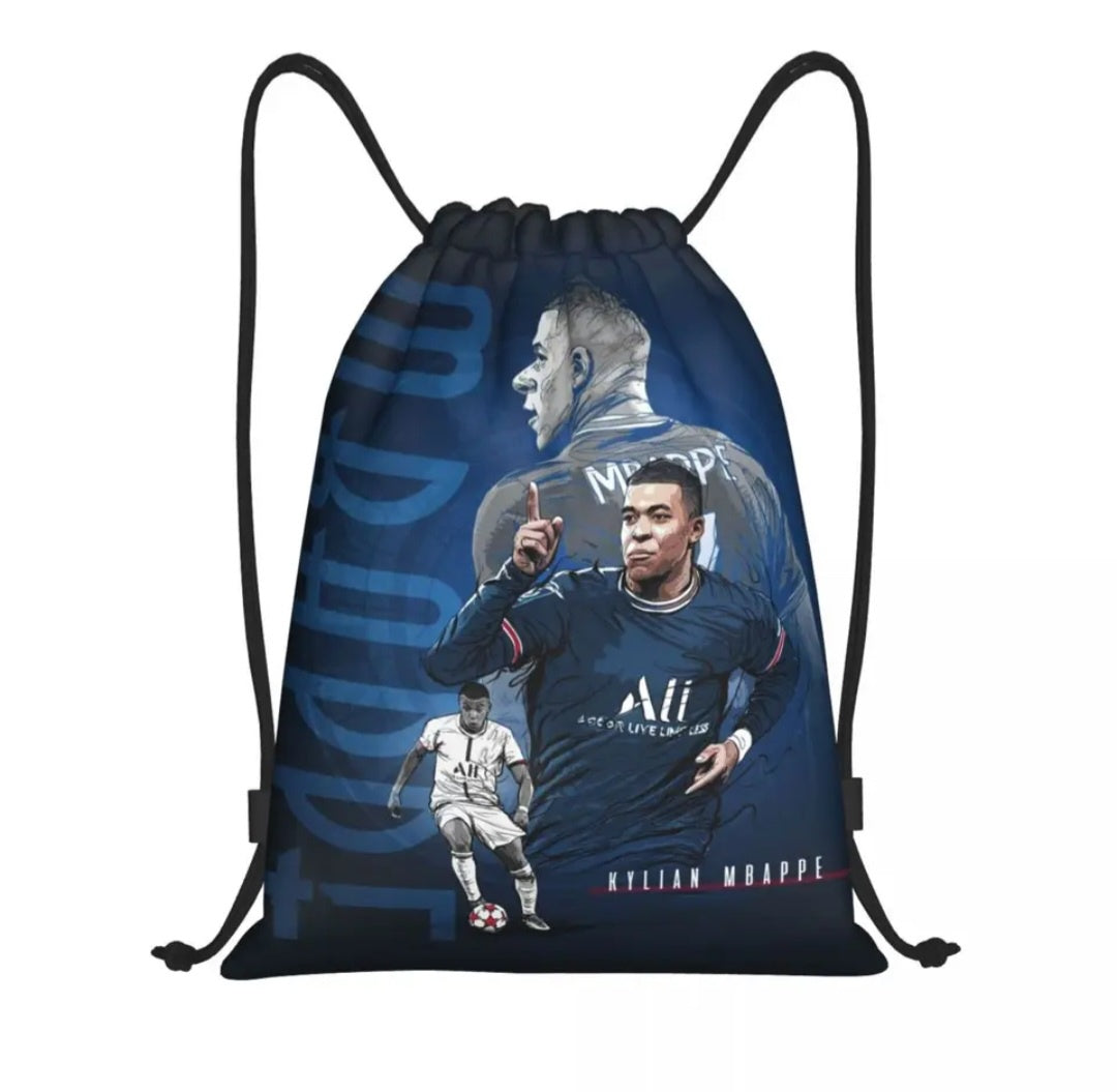 Mbappe PSG Drawstring Bag