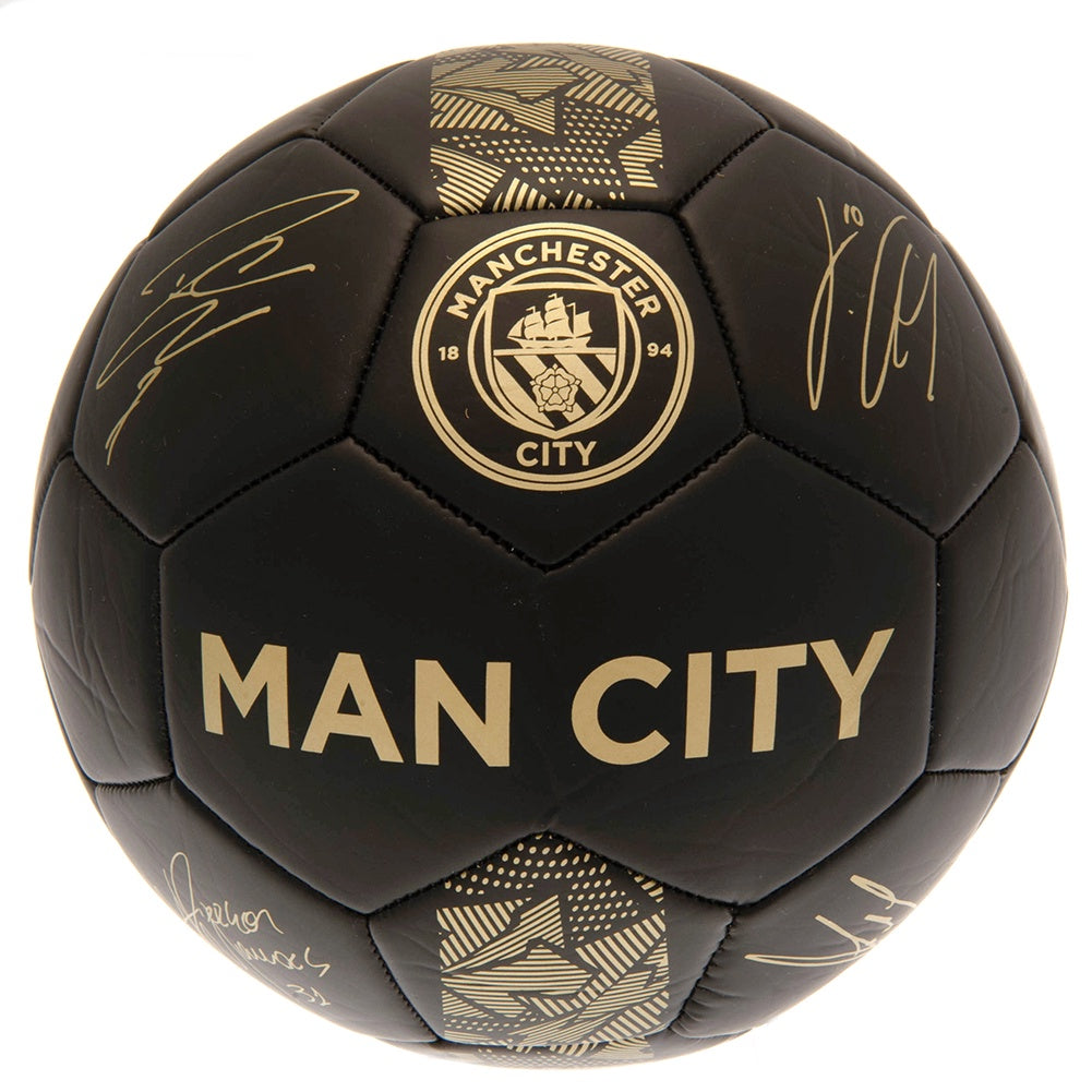 Manchester City FC Sig Gold Phantom Football