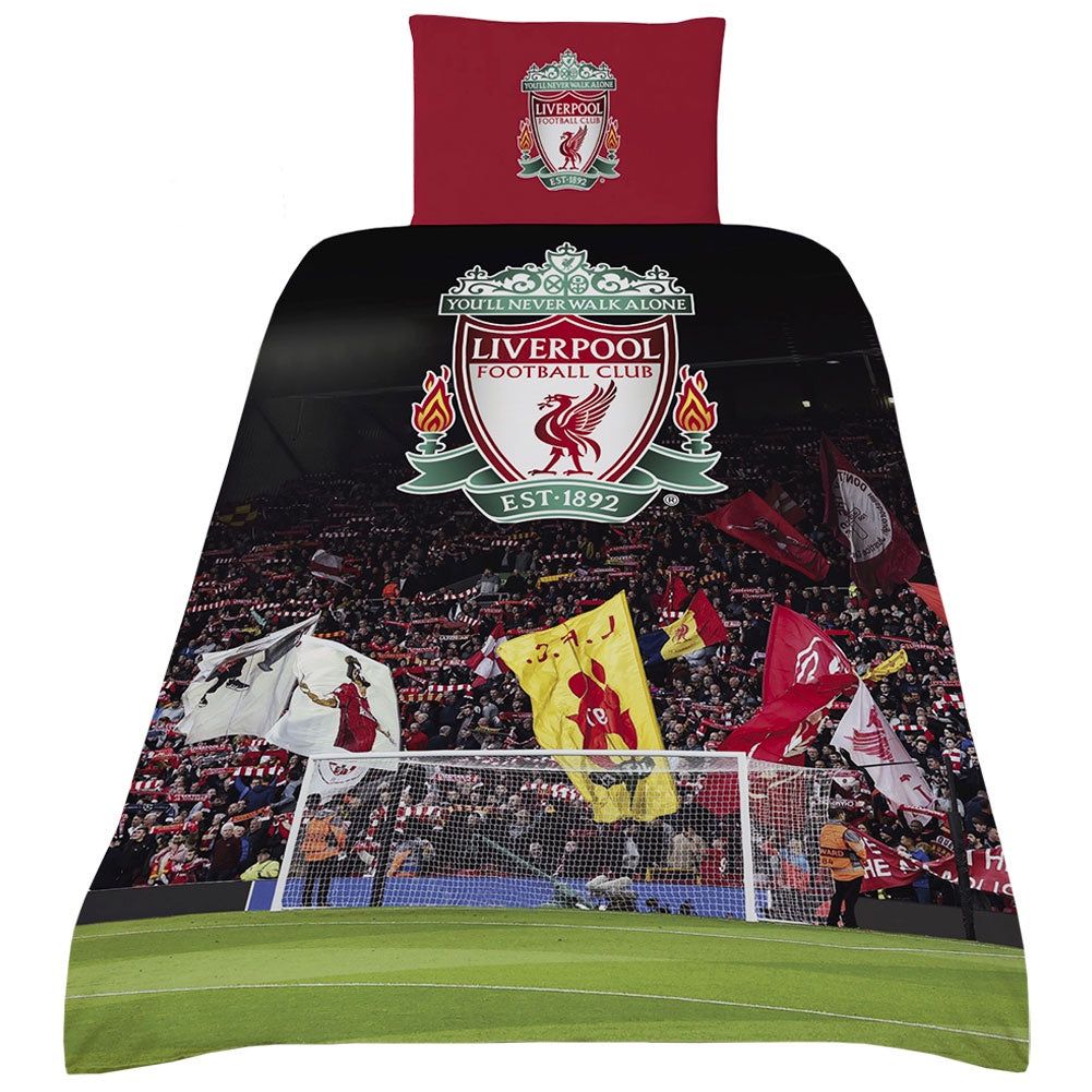 Liverpool FC The Kop Single Duvet Set