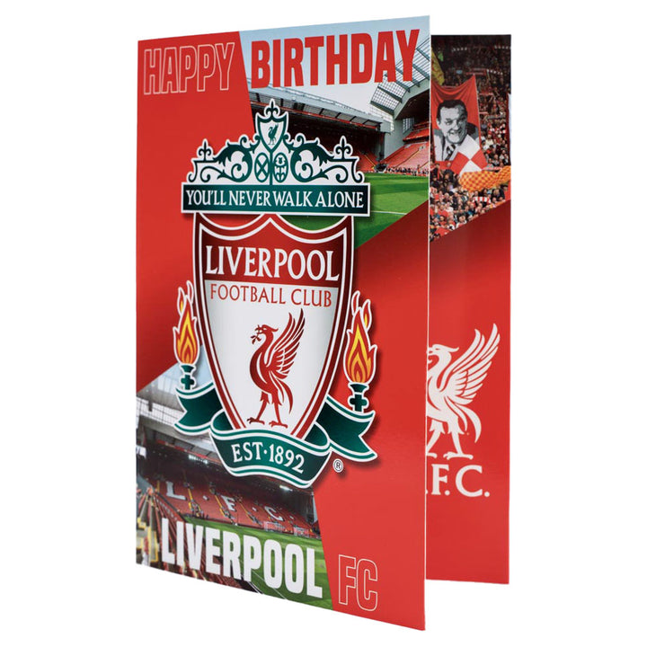 Liverpool Musical Birthday Card