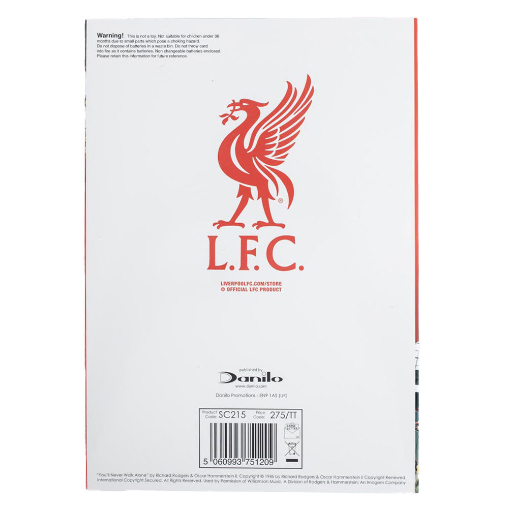 Liverpool Musical Birthday Card