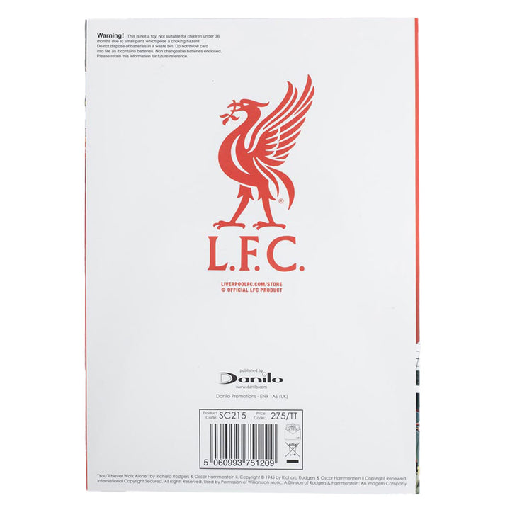 Liverpool Musical Birthday Card