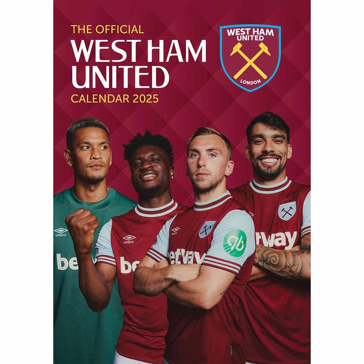 West Ham United FC A3 Calendar 2025