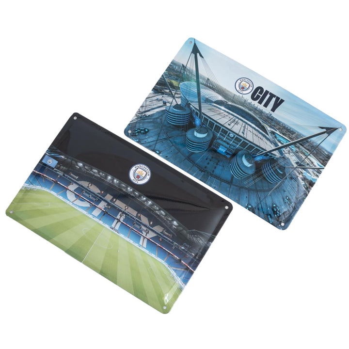 Manchester City FC 2pk Stadium Sign