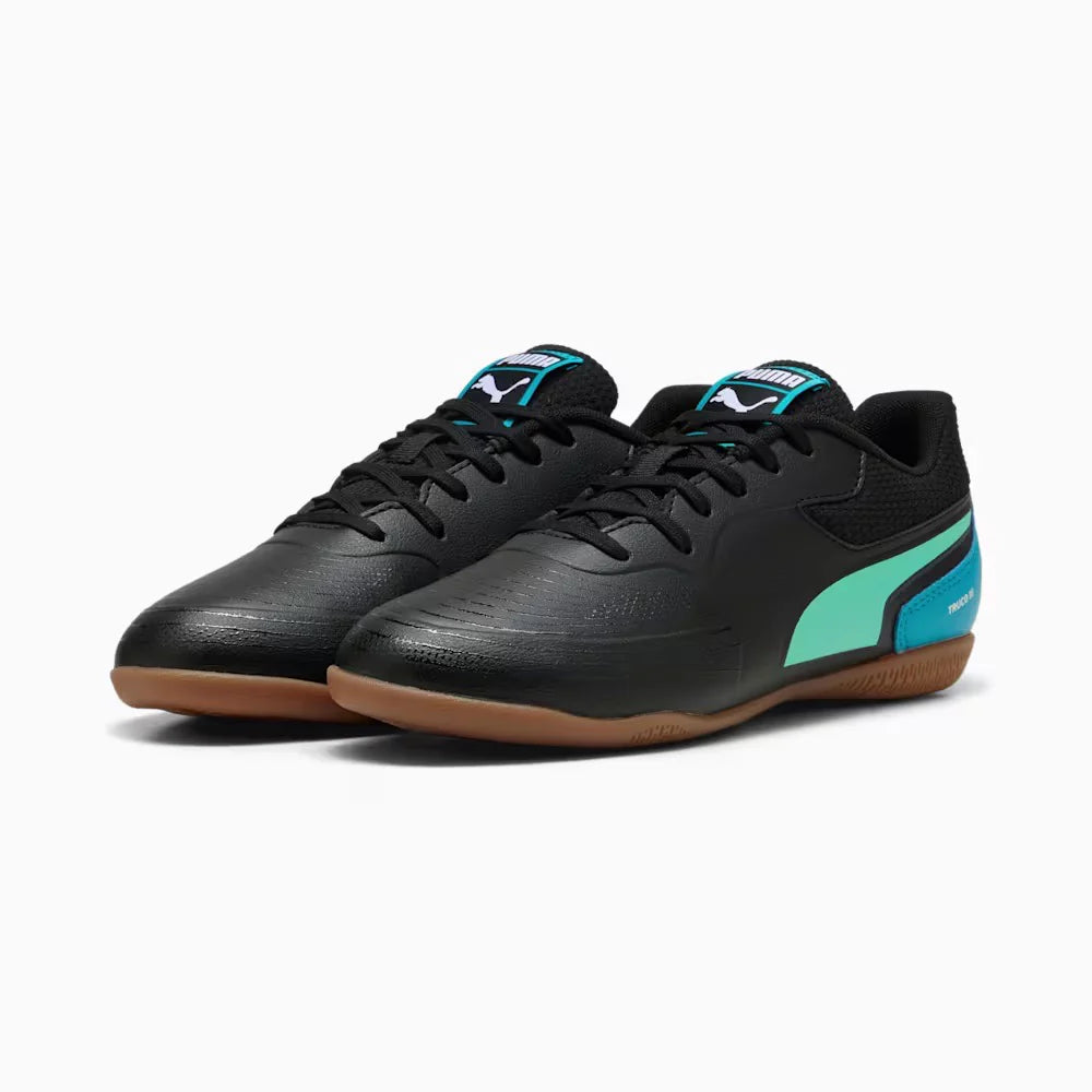 Puma Truco lll Jr - BLACK-AQUATIC-TROPICAL-BLUE/WHITE