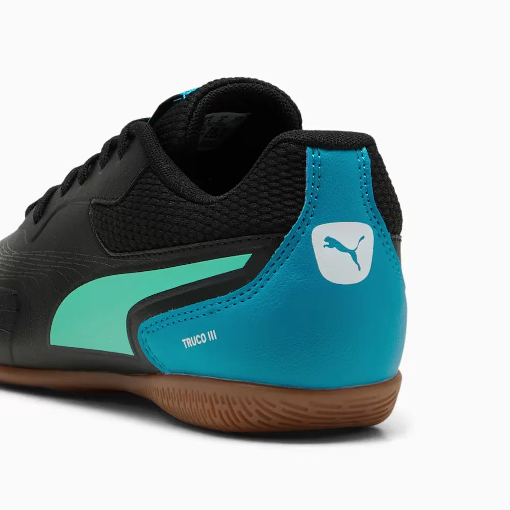 Puma Truco lll Jr - BLACK-AQUATIC-TROPICAL-BLUE/WHITE