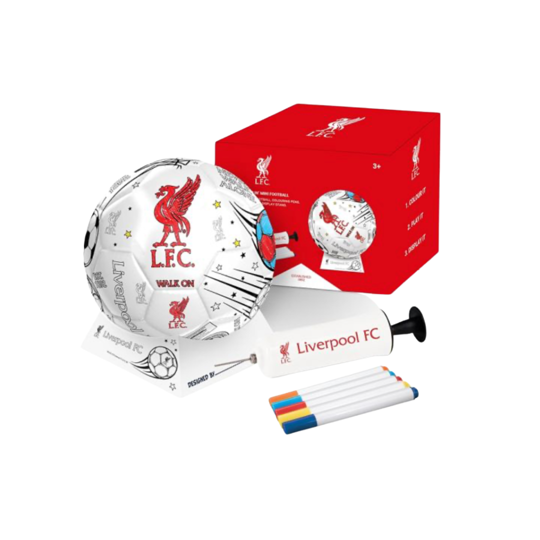 Liverpool 'Colour In' Mini Football Set