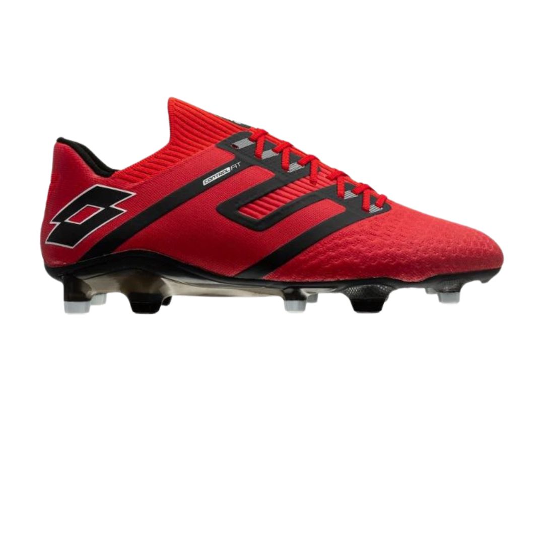 Lotto Maestro 100 IV FG Boots - RED/BLACK