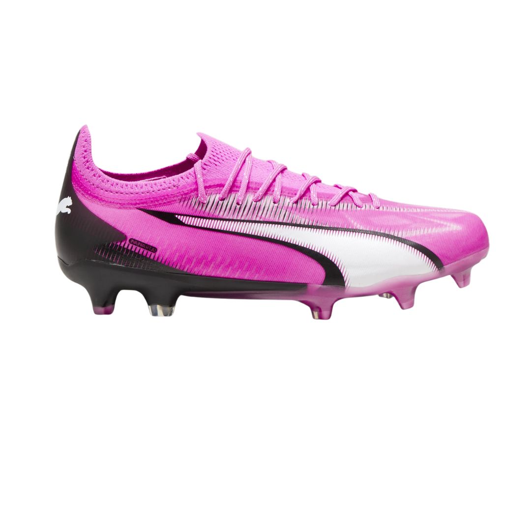 Puma Ultra Ultimate FG/AG Boots - POISON PINK/PUMA WHITE/PUMA BLACK