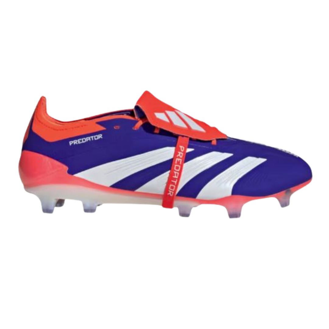 Adidas Football - Predator Elite Fold-Over Tongue - LUCID BLUE/CLOUD WHITE/SOLAR RED