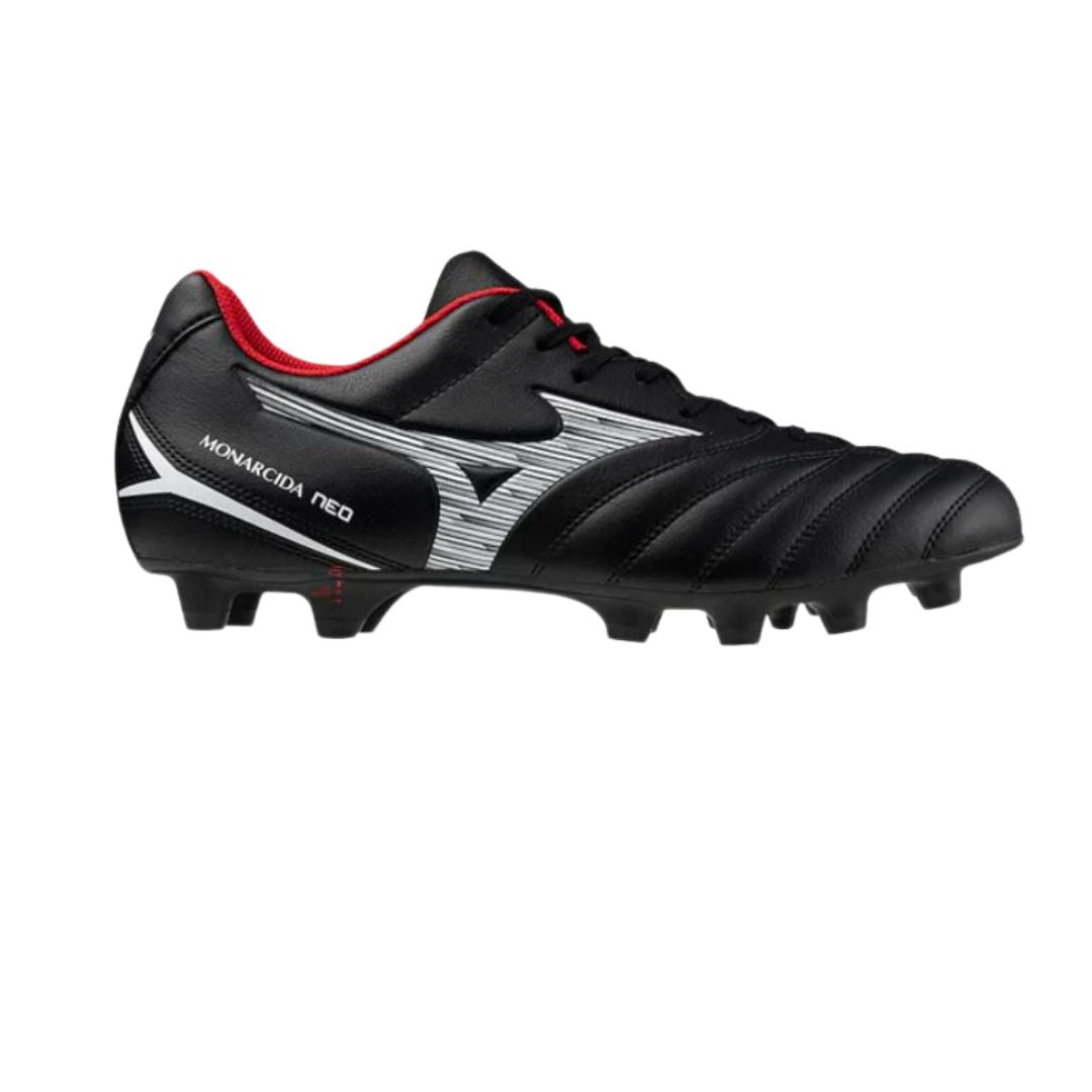 Mizuno Monarcida Neo III Select FG Boots Wide - BLACK/WHITE