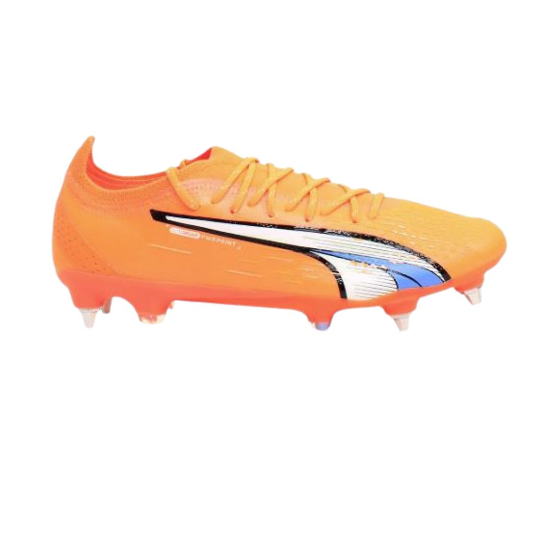 Puma Ultra Play MxSG Boots - ULTRA ORANGE/PUMA WHITE