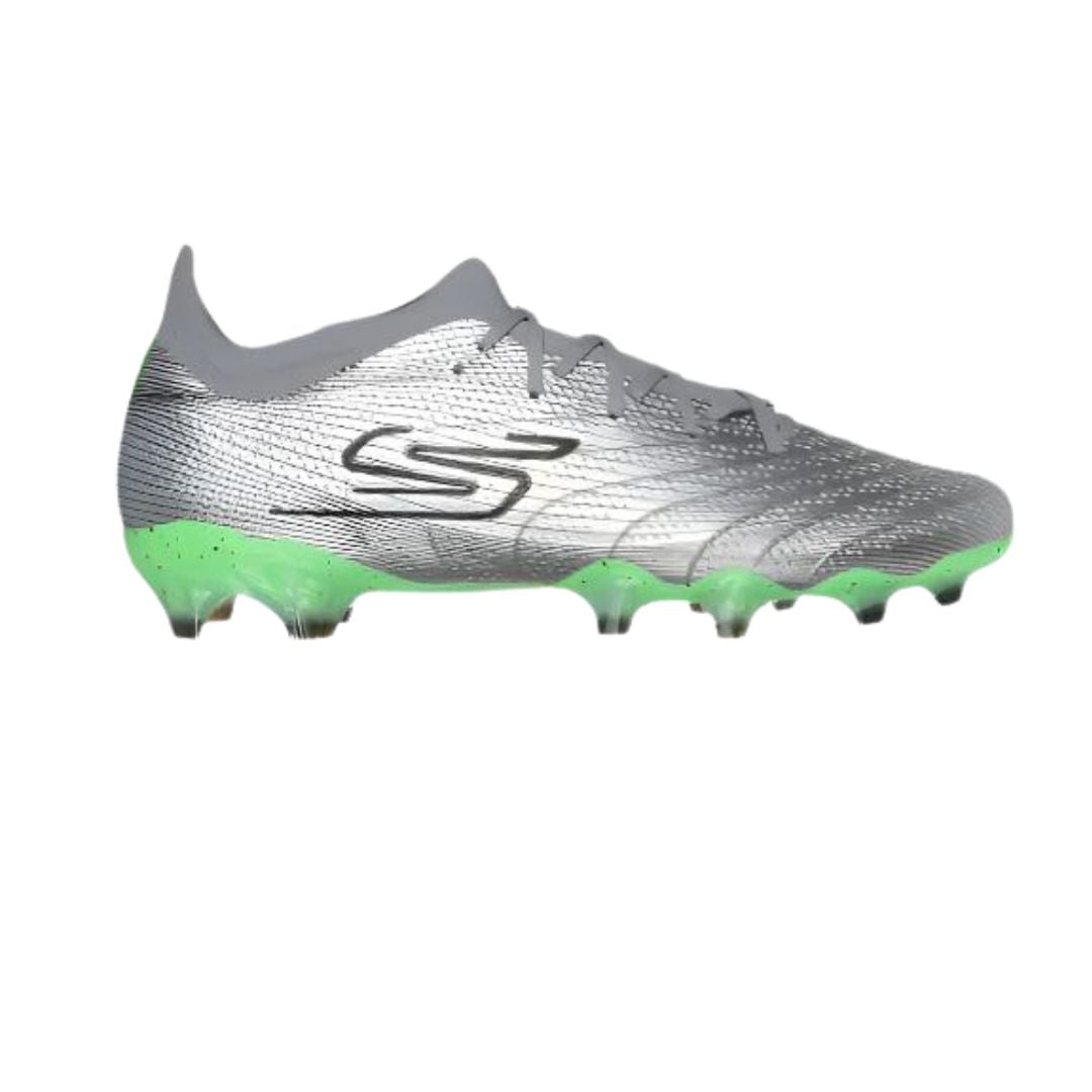 Skechers Football - SKX 01 Low FG - SILVER/LIME