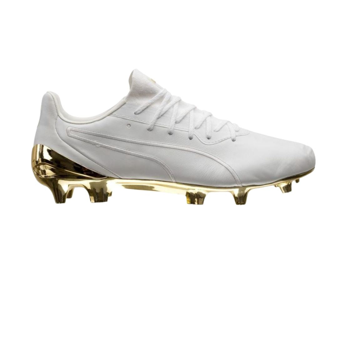 Puma King Platinum FG/AG Boots - WHITE