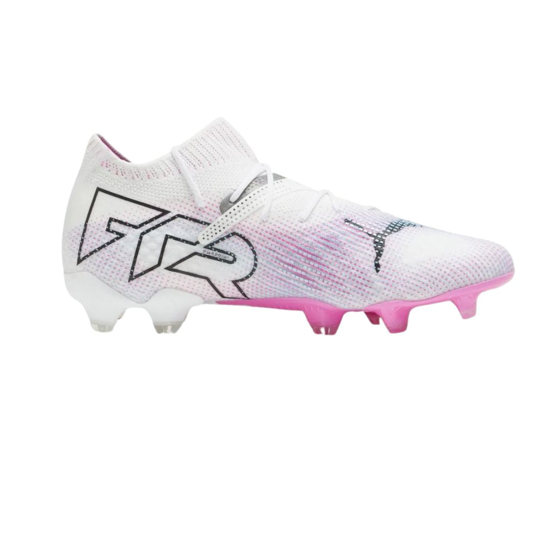 Puma Future 7 Ultimate FG/AG Women's Boots - PUMA WHITE/PUMA BLACK/POISON PINK