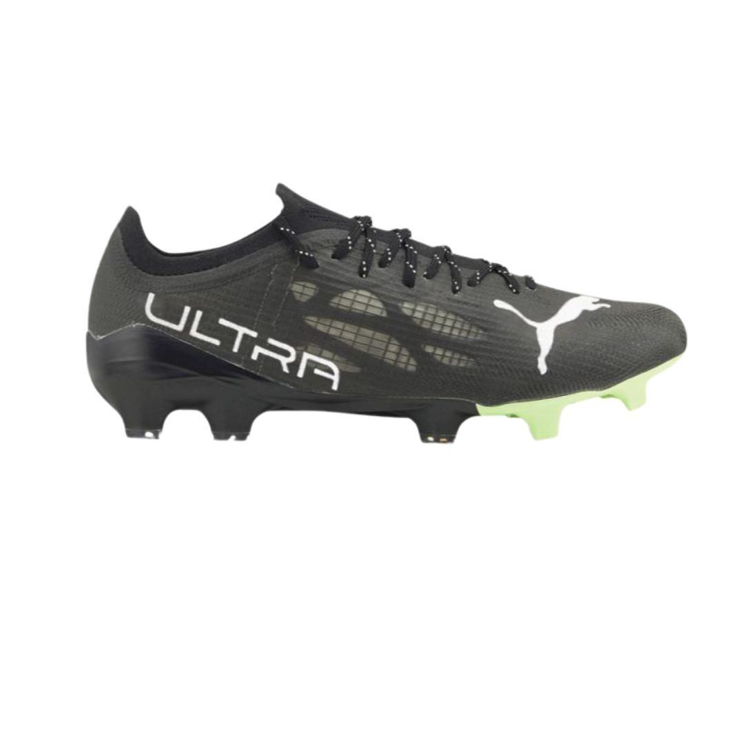 Puma Ultra 1.4 FG/AG Boots - BLACK/WHITE/FIZZY LIGHT