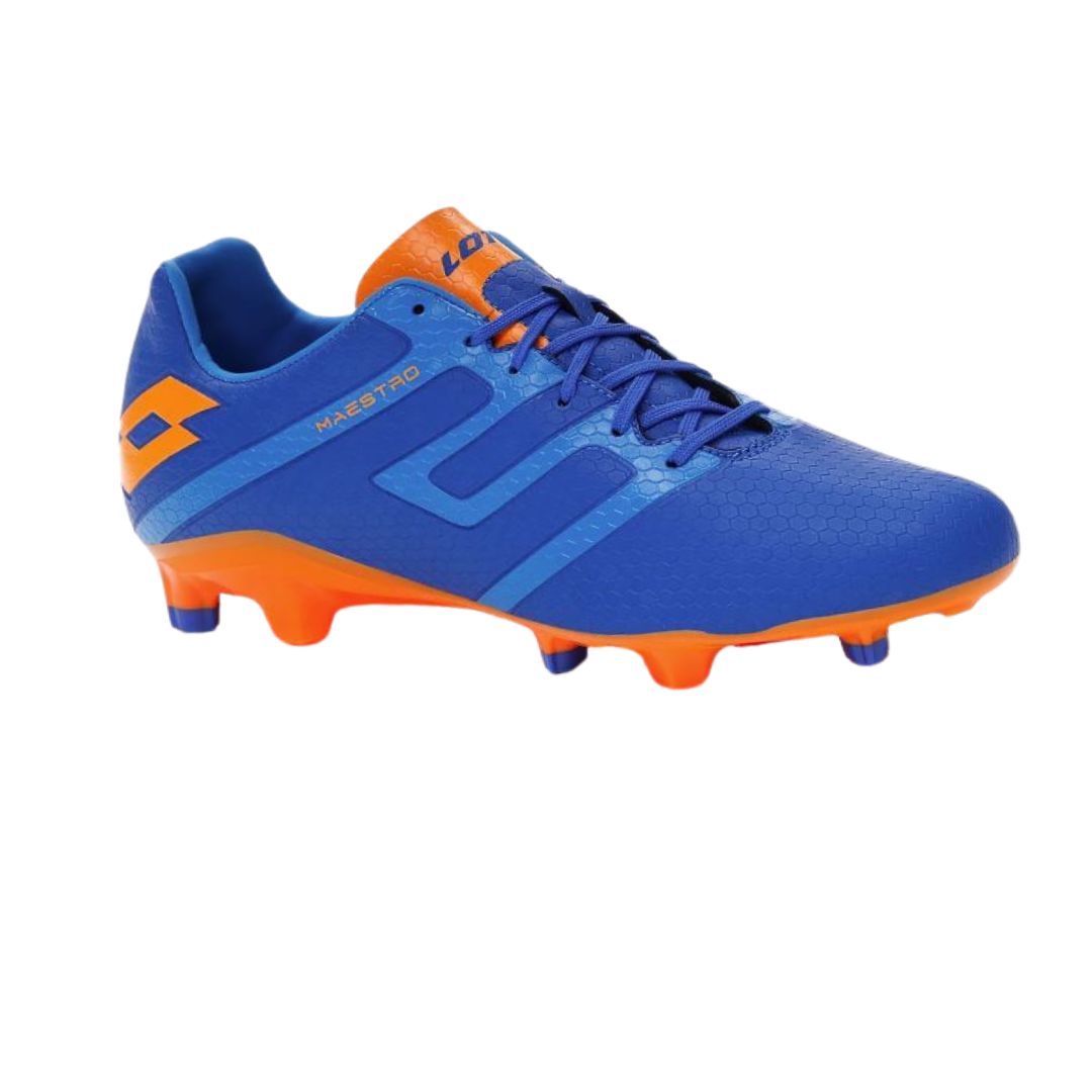 Lotto Maestro 700 IV FG Boots - BLUE/ORANGE