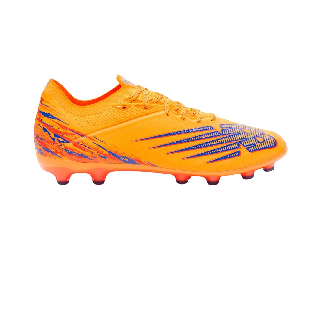 New Balance Furon V6+ Pro FG Boots - ORANGE/BLUE