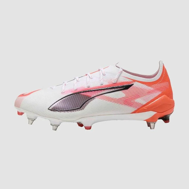 Puma Ultra 5 Ultimate MxSG - WHITE/BLACK/GLOWING-RED