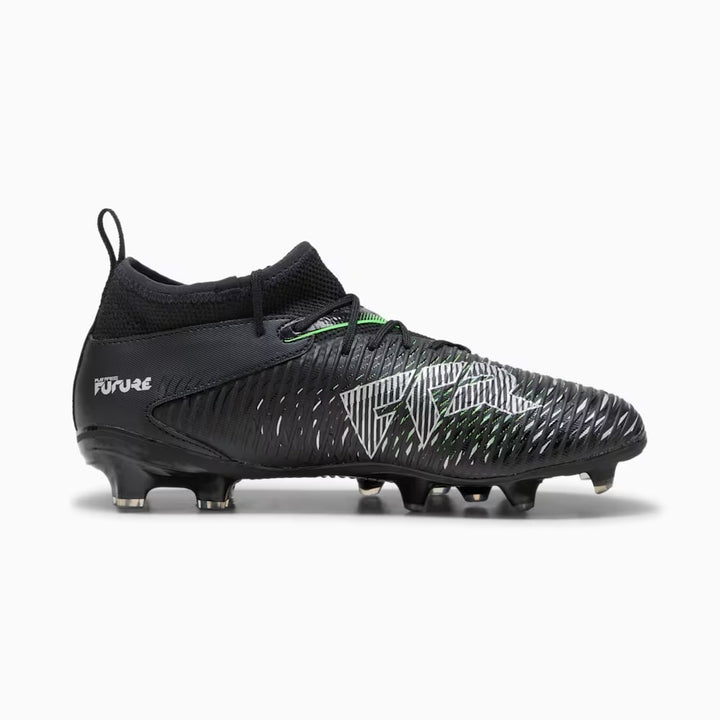 Puma Future 8 Match FG/AG Junior - BLACK/COOL-GRAY/FLUO-GREEN