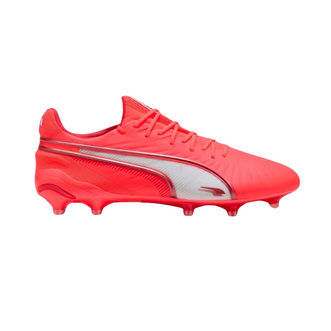 PUMA KING ULTIMATE FG/AG - BLACK-HEAT/FIRE/SILVER