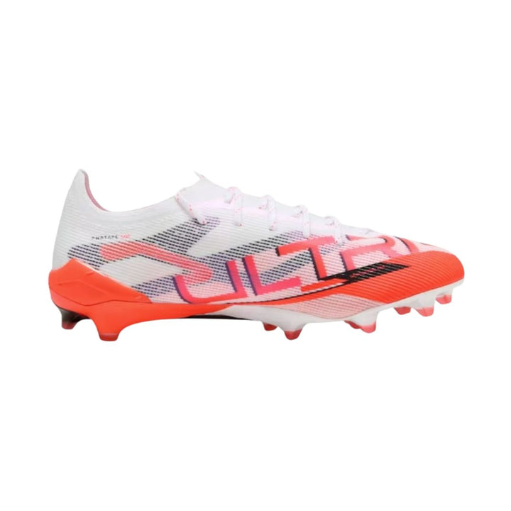 Puma Ultra 5 Ultimate FG - WHITE / BLACK / GLOWING RED