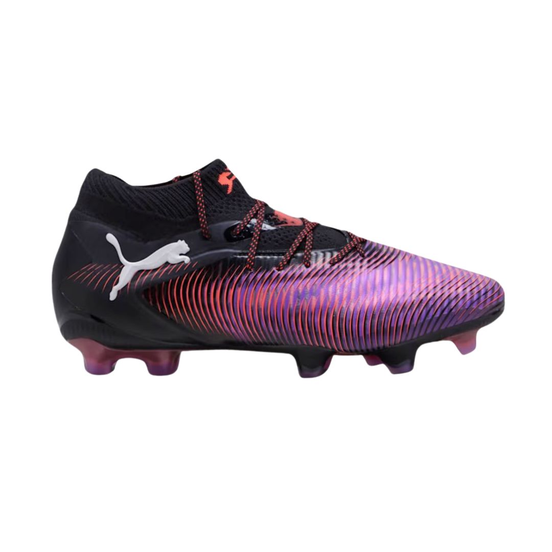 Puma Future 8 Ultimate FG Women's Boots - PUMA BLACK/PUMA WHITE/GLOWING RED