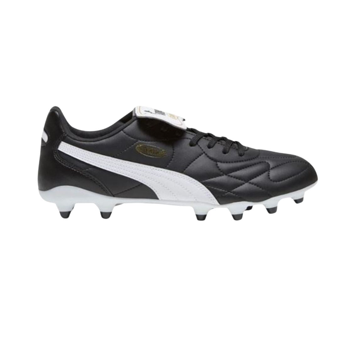 Puma King Top FG Boots - BLACK/WHITE