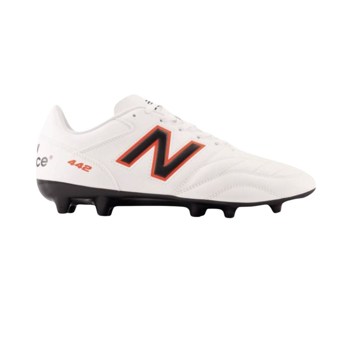 New Balance 442 V2 Academy FG Boots - WHITE