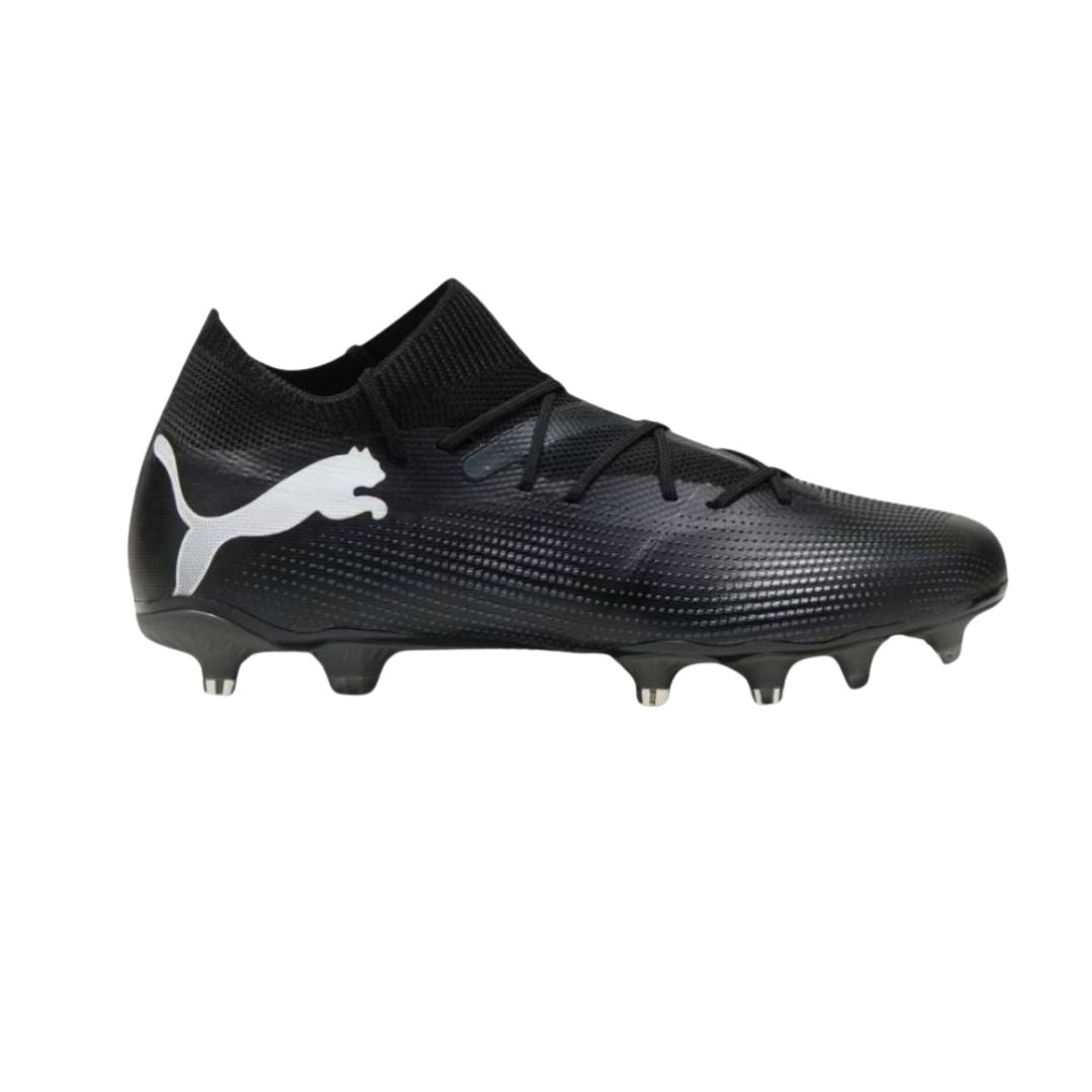 Puma Future 7 Match FG/AG Junior Boots - PUMA BLACK/PUMA WHITE