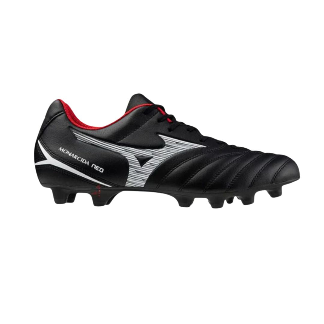 Mizuno Monarcida Neo III Select FG Boots Wide - BLACK/WHITE