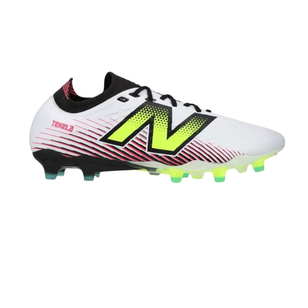 New Balance Tekela 4+ Pro FG - WHITE/PINK/YELLOW