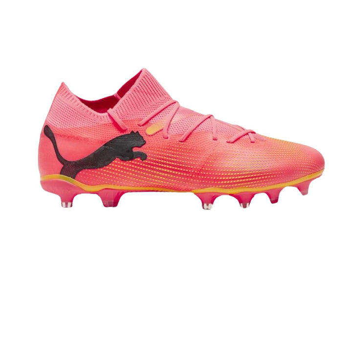 Puma Future 7 Match FG/AG Junior Boots - SUNSET GLOW/PUMA BLACK/SUN STREAM