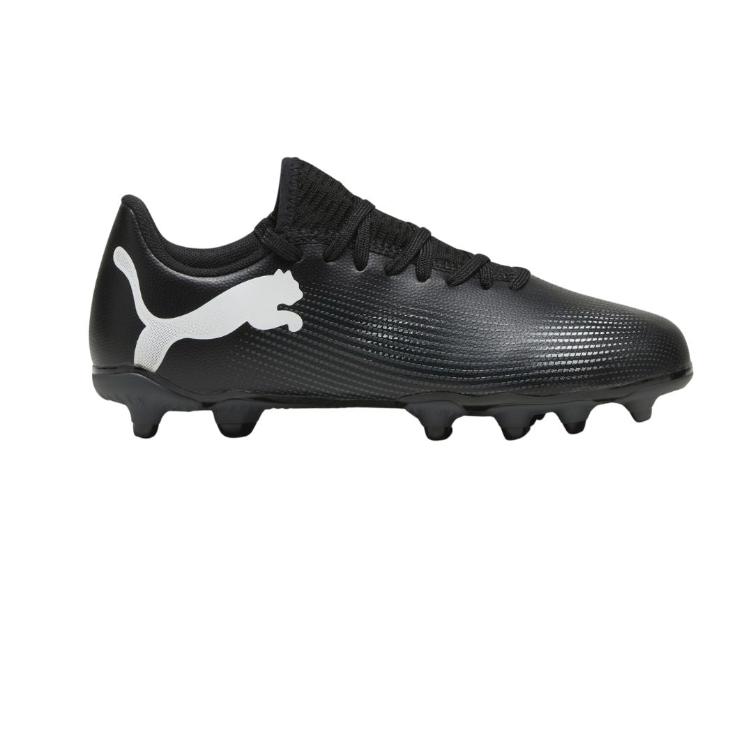 Puma Future 7 Play FG/AG Junior Boots - PUMA BLACK/PUMA WHITE