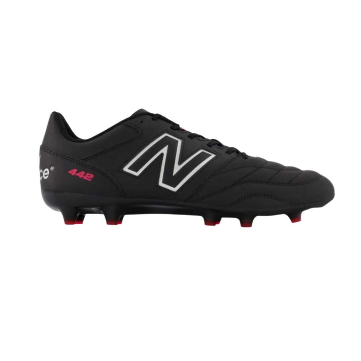 New Balance 442 V2 Pro FG Boots - BLACK