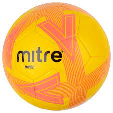 Mitre Impel One Training Football - YELLOW/PINK