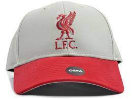 Liverpool Two Tone Strapback Cap - RED/GREY