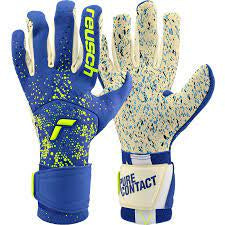 Reusch Goal Keeper Gloves - Pure Contact Fusion - BLUE