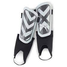 Puma Shin & Ankle Guard - Ultra Light - BLACK/WHITE