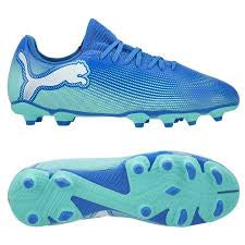 PUMA Football - Future 7 Play FG Junior - BLUEMAZING