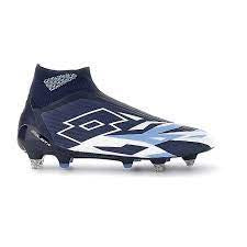 Lotto Solista 100 VI Gravity Soft Ground Boots - NAVY/WHITE