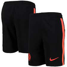 Chelsea 21/22 Youth Third Stadium Short - BLACK/CRIMSON